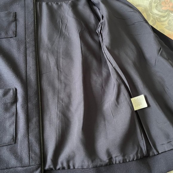3 for $30 Liz Claiborne women office jacket navy blue size S - Picture 7 of 9